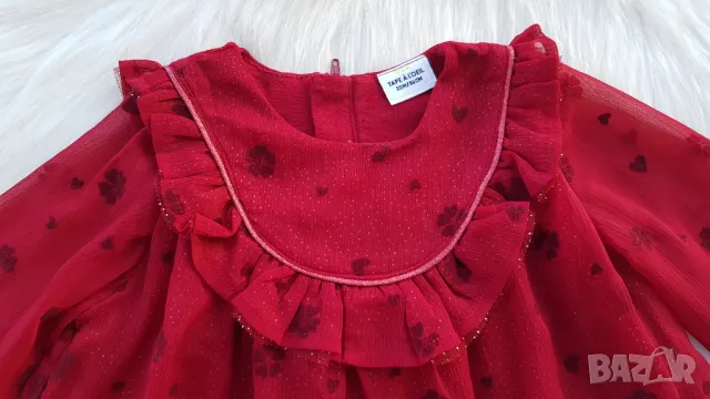 Детска рокля 12-18 месеца / ръст 86см. , снимка 3 - Бебешки рокли - 49647891