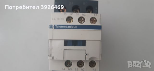 Контактор Telemechanique LC1D25M7, снимка 4 - Други машини и части - 46030955