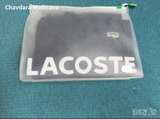 Lacoste Navy Blue Плувни шорти Размер S, снимка 6 - Бански - 51781612