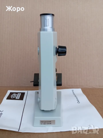 Микроскоп на Carl Zeiss DDR, снимка 12 - Медицинска апаратура - 51229046