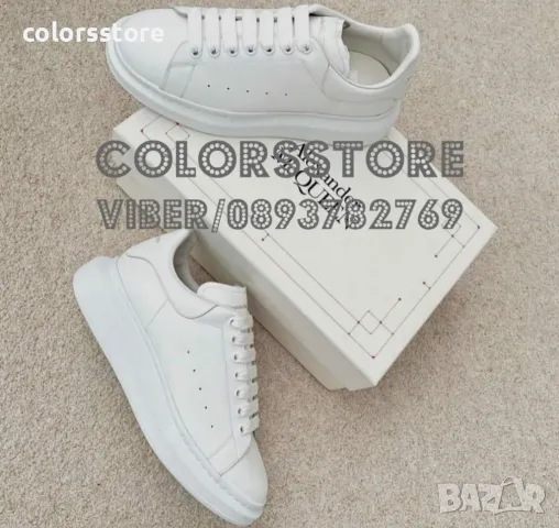 Дамски бели кецове Alexander McQueen/BR47c