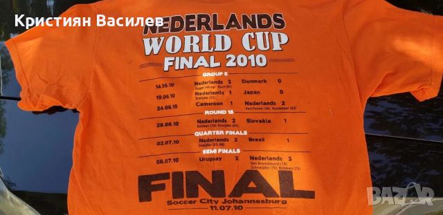 Колекционерски футболни тениски на Холандския( Нидерландския) отбор, снимка 6 - Тениски - 45919674