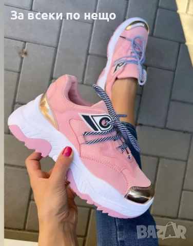 Дамски Маратонки👟Дамски Спортни Обувки - 2 Налични Цвята Код S45, снимка 2 - Маратонки - 52396896