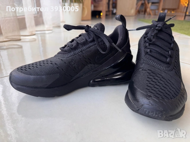 NIKE Air Max 270 BG Black, снимка 6 - Маратонки - 54072217
