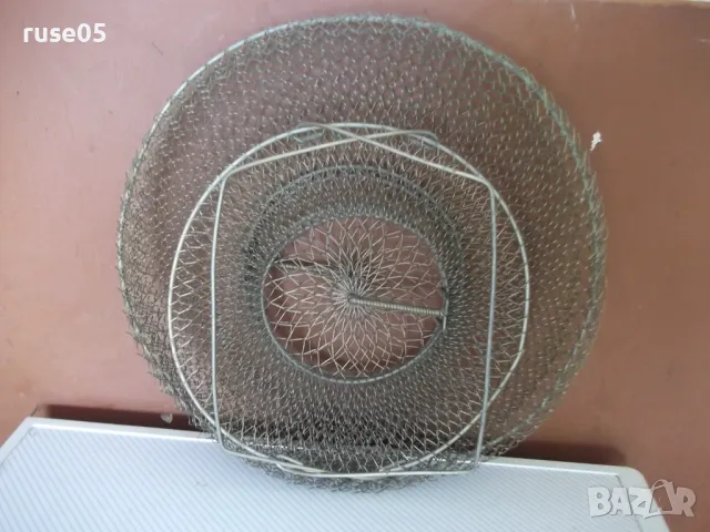 Живарник сгъваем метален рибарски нов, снимка 7 - Екипировка - 50422091