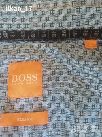 Риза Hugo Boss Оригинална Внос Германия в отлично състояние 100% Памук, снимка 2 - Ризи - 45917372