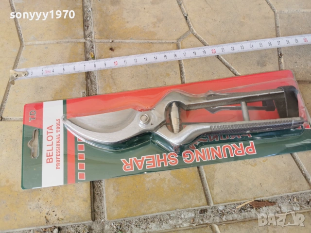 ЛОЗАРСКИ НОЖИЦИ-9 ИНЧА 2204261645, снимка 5 - Градински инструменти - 54280356