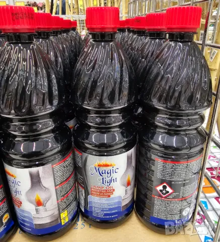 Масло за кандило, кандила, градински лампи  в бутилка 1 литър 