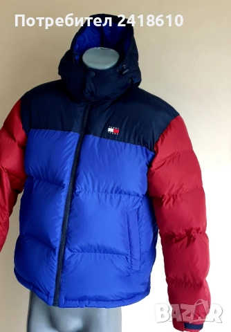 Tommy Hilfiger Alaska Mens Down Water Repellent Jacket Size L  ОРИГИНАЛ! Мъжко Зимно пухено Яке!, снимка 10 - Якета - 52324577