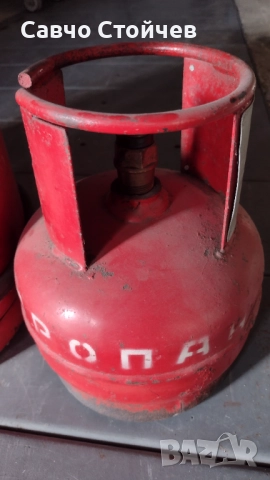 Газова бутилка тип " Пършинг" 50кг.  и малка туристическа 4 кг., снимка 4 - Други - 51828767