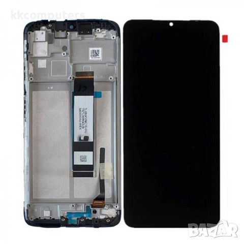 LCD Дисплей за Xiaomi Redmi 9T / 9 Power / Note 9 4G / Poco M3 (2020) / Тъч скрийн / Рамка / Черен /, снимка 1 - Резервни части за телефони - 46440432