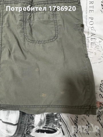 PROMOD рокля-сафари в маслинено зелено - размер M, снимка 4 - Рокли - 24682966