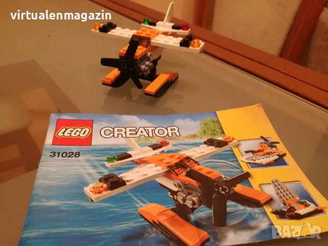 Конструктор Лего - модел LEGO Creator 31028 - Хидроплан, снимка 1 - Конструктори - 47308395