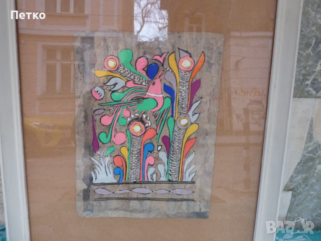 Стара картина 59 / 49 см, снимка 5 - Антикварни и старинни предмети - 53635127