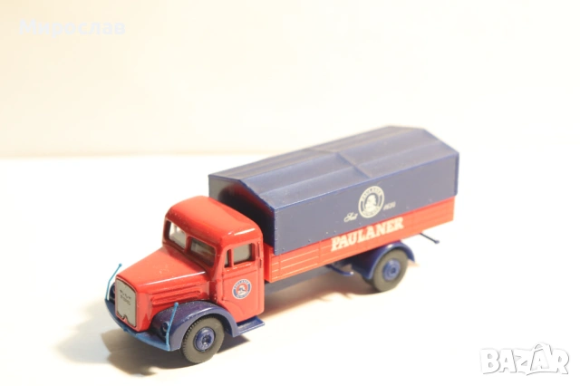 H0 1/87 MAN КАМИОН МОДЕЛ ТИР, снимка 5 - Колекции - 53200980