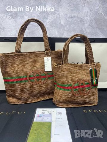 Gucci плетени чанти , снимка 1 - Чанти - 45180019