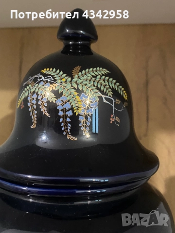 Винтидж. Порцеланова ваза от Италия., снимка 6 - Антикварни и старинни предмети - 52193717