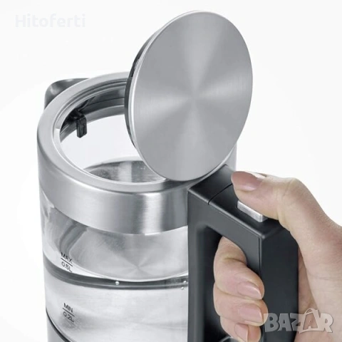 Мини стъклена кана 0.5 л SEVERIN, снимка 2 - Кани - 53710461