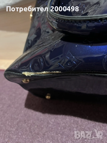 Тъмно синя дамска чанта, снимка 6 - Чанти - 52815931