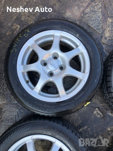 4бр. алуминиеви джанти от Оpel Corsa 4X100 15 цола., снимка 3 - Гуми и джанти - 53880167