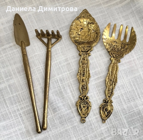 Два комплекта от месинг/бронз