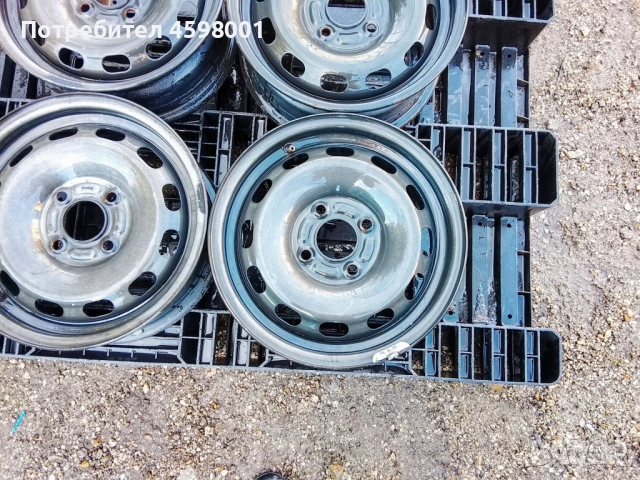 4бр.Оригинални джанти 14цола 4x108 ET37.5 за Ford Fiesta(2008-2019),Ka,Focus, снимка 4 - Гуми и джанти - 53060971