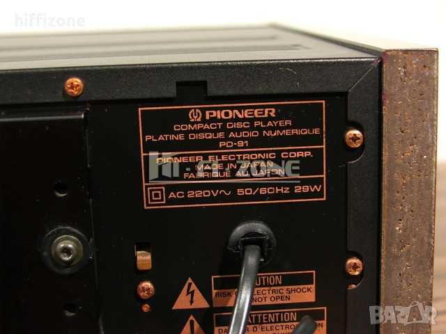CD плеър    Pioneer pd-91 /1 , снимка 10 - Ресийвъри, усилватели, смесителни пултове - 54165248