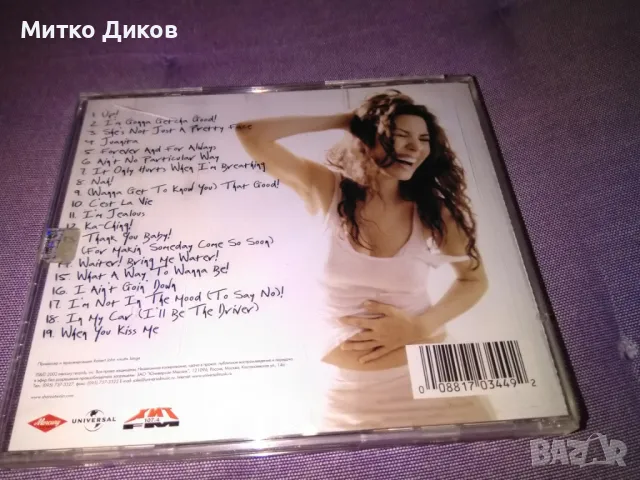 Shania  Twain UP CD компакт дискове  отлични 2 броя, снимка 2 - CD дискове - 50302702