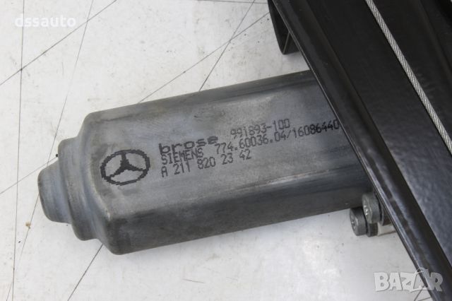  Механизъм с мотор за ел стъкло Заден Ляв Mercedes W211 A2117300146 A2118202342 , снимка 4 - Части - 46717027