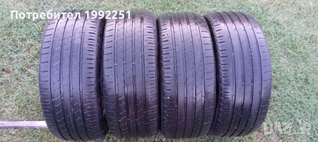 4бр летни гуми 225/45R17. Kumho Ecsta HS51. DOT 5115. 5mm дълбочина на шарката. Цената е за 4бр. Вно, снимка 1 - Гуми и джанти - 46449601