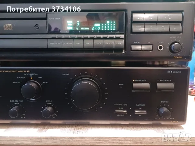 Onkyo A-8830, DX-6830, T-4930, RC-184S, снимка 12 - Аудиосистеми - 49285360