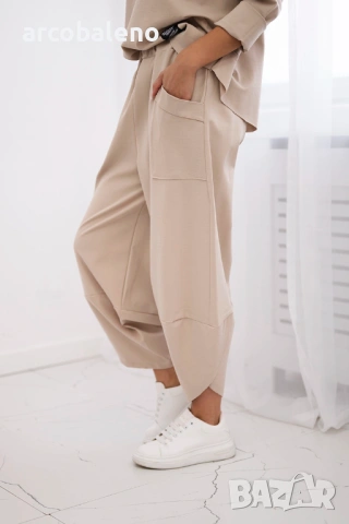 Дамски комплект Punto Milano зимен суичър + панталон, 7цвята , снимка 6 - Комплекти - 46781480