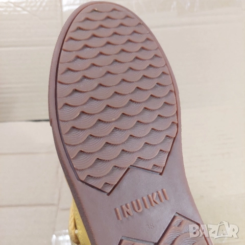 боти / ботуши Inuikii Yellow номер 38, снимка 7 - Дамски ботуши - 52091162