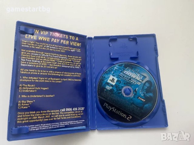 WWE SmackDown Shut Your Mouth за PS2, снимка 3 - Игри за PlayStation - 49394084