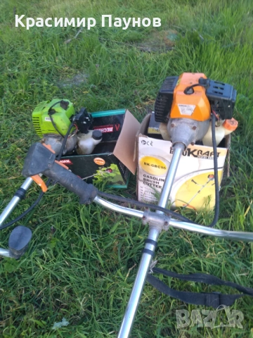 2 броя бензиново тримери за ремонт / части, снимка 6 - Градинска техника - 54260866
