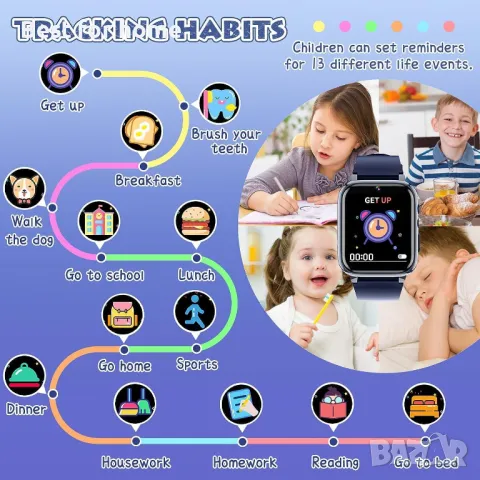 Детски смарт GSM часовник телефон clleylise МТ6261, снимка 2 - Детски - 47227065