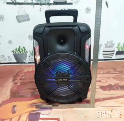 Bluetooth Тонколона KTS 1175 с микрофон, снимка 3 - Bluetooth тонколони - 50973429