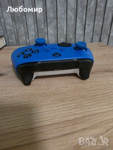 Джойстик Xbox Wireless Controller Shock Blue - Wireless и Bluetooth, снимка 4 - Аксесоари - 53444166