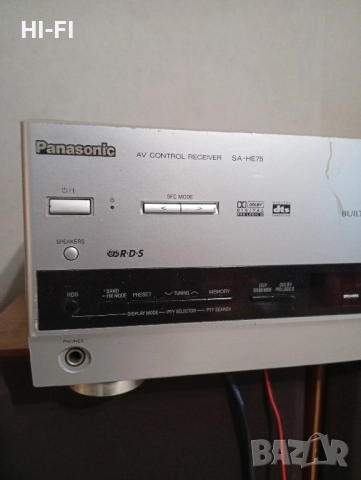 Panasonic SA-HE75, снимка 2 - Ресийвъри, усилватели, смесителни пултове - 52165034