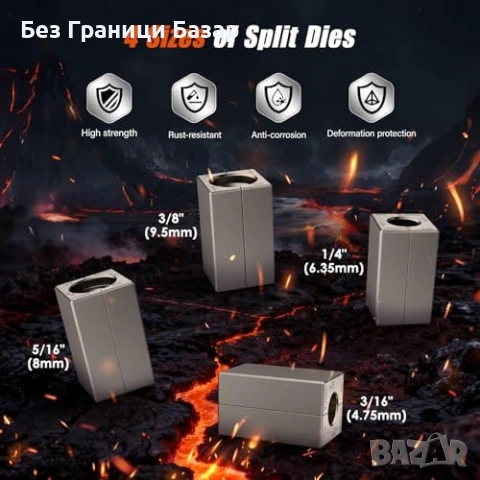 Нов Професионален Инструмент за фларинг на спирачни тръби 45° стомана мед, снимка 3 - Други инструменти - 53009197