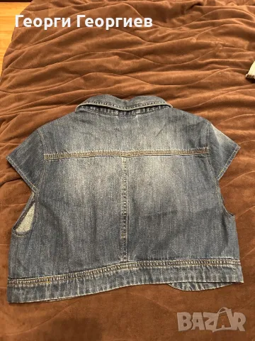 Дънково болеро, снимка 3 - Елеци - 49521422