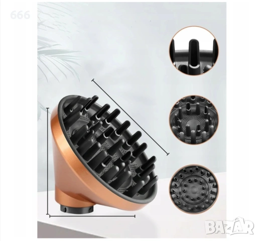 Дифузер за сешоар Dyson Airwrap HS01/HS03/HS05, снимка 3 - Друга електроника - 54142404