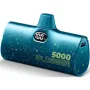 Външна батерия Plugger 5000 mah синя, Синя, снимка 1