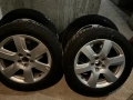 4 бр. Лети джанти 17” + зимни гуми, снимка 1