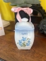 Малко теменужено бурканче  Височина-11 см има си и гумирано уплътнение , снимка 3