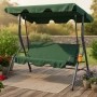 Градинска люлка с поставки за чаши - стабилност и комфорт, снимка 6