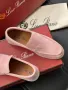 Loro Piana Дамски Розови Обувки Естествен Велур Лоро Пиана Код E243, снимка 4