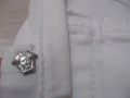 Versace Jeans Couture дамски бели дънки 100 % памук, снимка 7