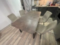 Трапезна Маса разтегателна с четири стола, снимка 3