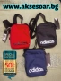 Практична малка и удобна за носене тъмносиня чантичка ADIDAS PERFORMANCE преносима компактна Чанта, снимка 9